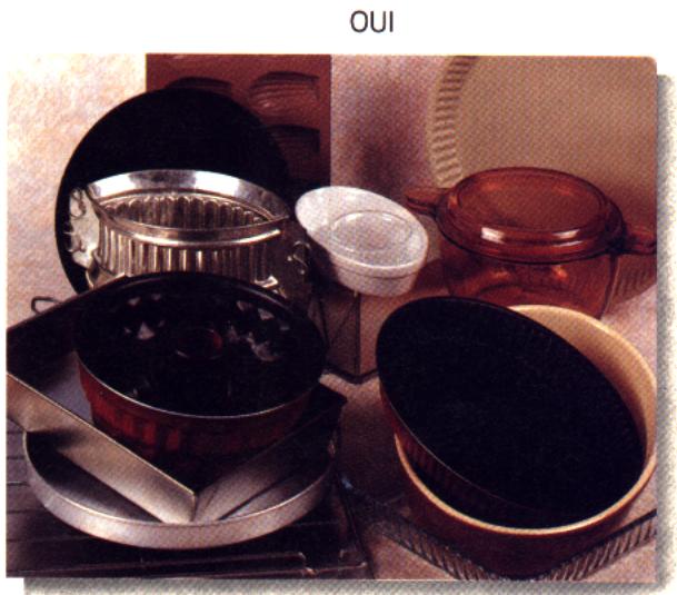 PANASONIC NN-D801 - Quels réciients utiliser ? - 3