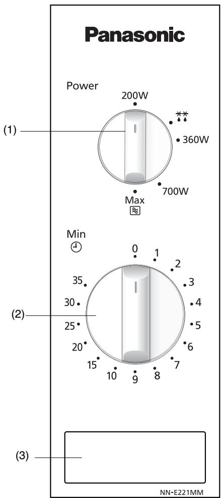 PANASONIC NN-E221 - Bedienfeld - 1