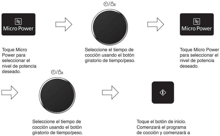 PANASONIC EPG - Cocción en 2 o 3 etapas - 1