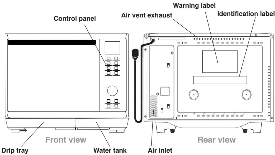 PANASONIC EPG - Parts of your oven - 1