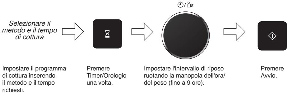PANASONIC WPG - Utilizzo del timer - 1