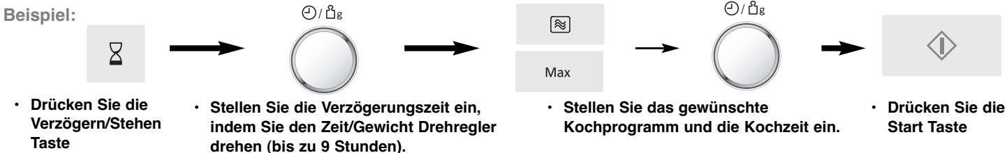 PANASONIC SD 450 - Gebrauch des Gerätes mit Zeitvorwahr - 1