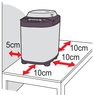 PANASONIC SD-ZB2502 - Verwenden Sie das Gerät nicht an folgenden Orten. - 1