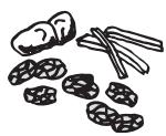 PANASONIC SD-2500WXC - Ingréductents aqueux ou collants, ingréductents solubles* - 2