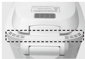PANASONIC SD-2500WXC - Steam vent - 1