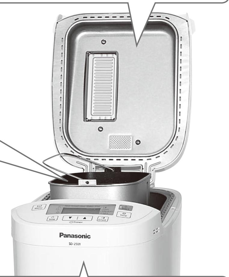 PANASONIC SD-2500WXC - Orificio de salute de vapor - 2