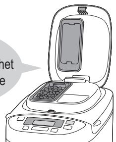 PANASONIC SD-2500WXC - Extra ingredienten aan brood of deeg toevoegen - 1