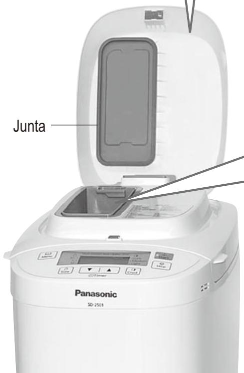 PANASONIC SD-2500WXC - Tapa del dispensador (solo SD-2501) - 2