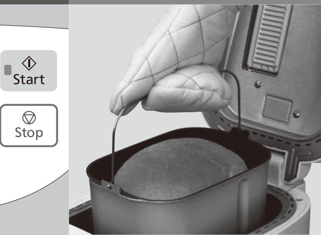 PANASONIC SD-2500WXC - Enlevez le pain - 1
