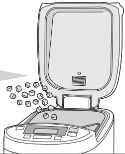 PANASONIC SD-2501WXA - ■ SD-2500 (sin dispensador de uvas pasas y nueces) - 2