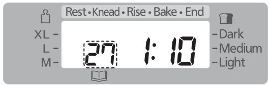 Rest • Knead • Rise • Bake • End XL - L- M- 27 1:10 -Dark -Medium -Light
