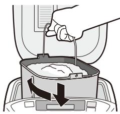 PANASONIC SD-2501WXA - Introdurre gli ingredienti dosati - 4