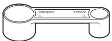 PANASONIC SD-2501WXC - Measuring spoon &amp; cup - 1