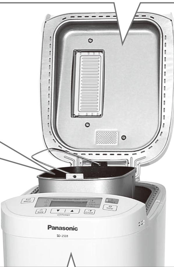 PANASONIC SD-2501WXC - Cuillère doseuse & gobelet - 3