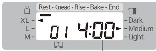 Rest • Knead • Rise • Bake • End XL - L - M - 01 4:00 - Dark - Medium - Light