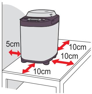 PANASONIC SD-ZB2502BXA - N'utilisez pas l'appareil aux endroits suivants. - 1