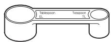 PANASONIC SD-ZB2502BXA - Cucchiaio e bicchiere dosatore - 1