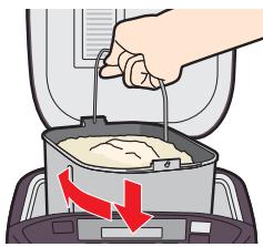 PANASONIC SD-ZB2502BXA - Doe de afgepaste ingrediënten in het bakblik - 3