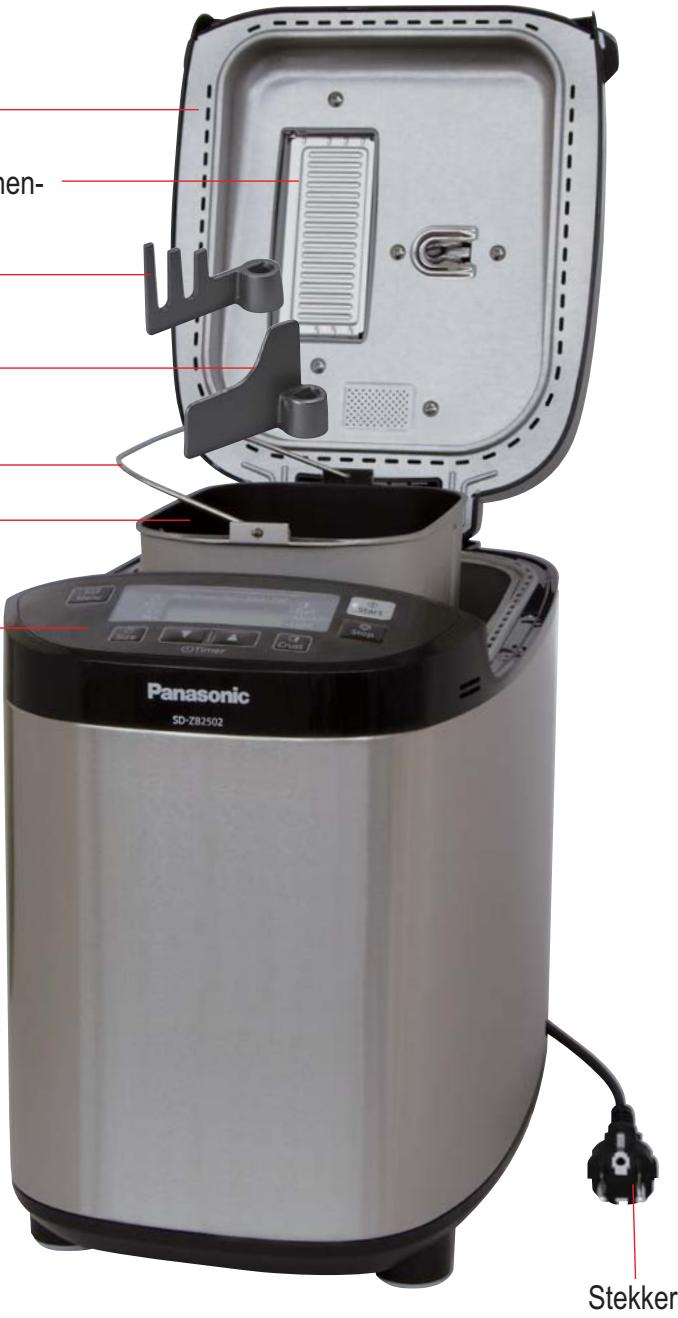 PANASONIC SD-ZB2502BXA - Rozijnen-notenstrooier - 2