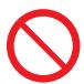 PANASONIC SD-ZB2502BXA - Do not use the appliance on following places. - 2