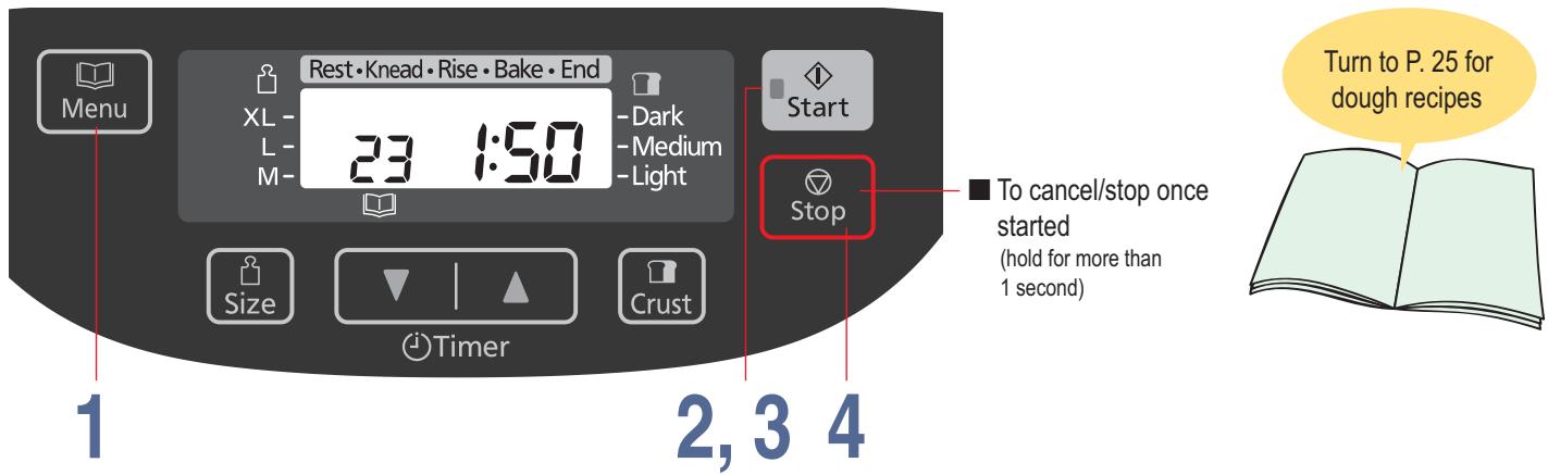 PANASONIC SD-ZB2502BXA - Making Brioche Dough - 1