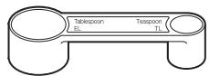 PANASONIC SD-ZB2502BXA - Measuring spoon &amp; cup - 1