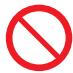 PANASONIC SD-ZB2502BXA - Do not allow the power cord to hang over the edge of the table or touch a hot surface. - 1