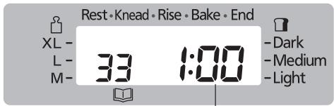 Rest • Knead • Rise • Bake • End XL - L - M- 33 1:00 -Dark -Medium -Light