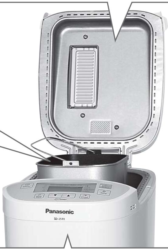 PANASONIC SD-2511 - Dampfabzugsöffnung - 1