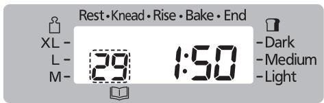 Rest·Knead·Rise·Bake·End XL - L - M- 29 1:50 -Dark -Medium -Light