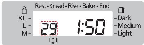Rest • Knead • Rise • Bake • End XL - L - M- 29 1:50 -Dark -Medium -Light