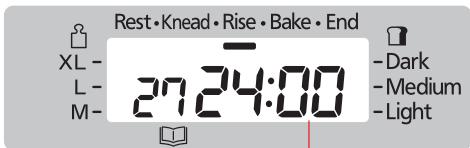 Rest • Knead • Rise • Bake • End XL - L - M - 24:00 -Dark -Medium -Light