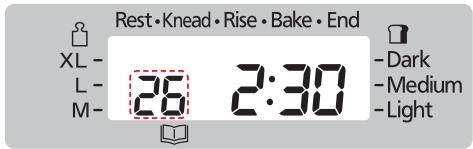 Rest • Knead • Rise • Bake • End XL - L - M- 26 2:30 -Dark -Medium -Light