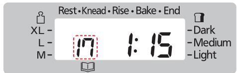 Rest • Knead • Rise • Bake • End XL - L - M- 17 1:15 Dark Medium Light