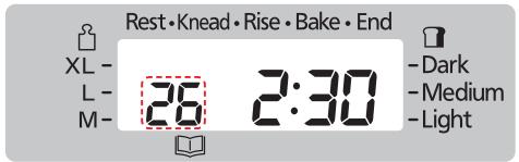 Rest • Knead • Rise • Bake • End XL - L - M- 26 2:30 -Dark -Medium -Light