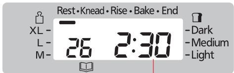 Rest•Knead•Rise•Bake•End XL- L- M- 26 2:30 -Dark -Medium -Light