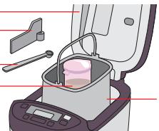 PANASONIC SD-ZB2512 - Zuurdesembrood/Zuurdesem brooddeeg - 3