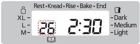 Rest • Knead • Rise • Bake • End XL - L - M- 26 2:30 -Dark -Medium -Light