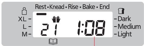 Rest•Knead•Rise•Bake•End XL- 21 1:08 L- M- Dark Medium Light