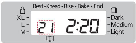 Rest • Knead • Rise • Bake • End XL - L - M- 21 2:20 Dark Medium Light