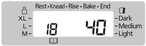 Rest·Knead·Rise·Bake·End XL - L - M- 18 40 Dark Medium Light
