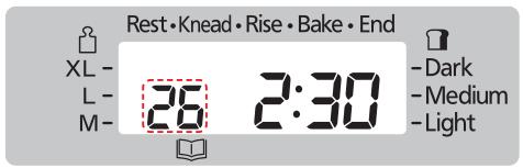 Rest • Knead • Rise • Bake • End XL - L - M- 26 2:30 -Dark -Medium -Light