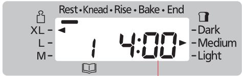 Rest • Knead • Rise • Bake • End XL - L - M- 1 4:00 -Dark -Medium -Light