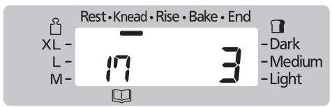 Rest·Knead·Rise·Bake·End XL- 17 3 L- M- Dark Medium Light