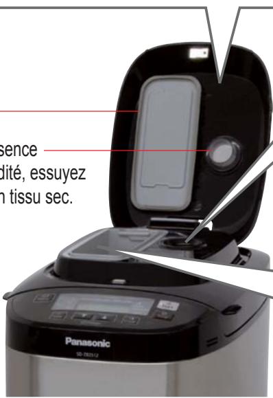 sence dité, essuyez n tissu sec. Panasonic SD 0820142