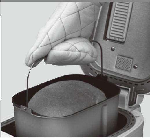 PANASONIC SD 2500 WXE - Sluit de Broodbakoven aan op een stopcontact van 230 V - 3