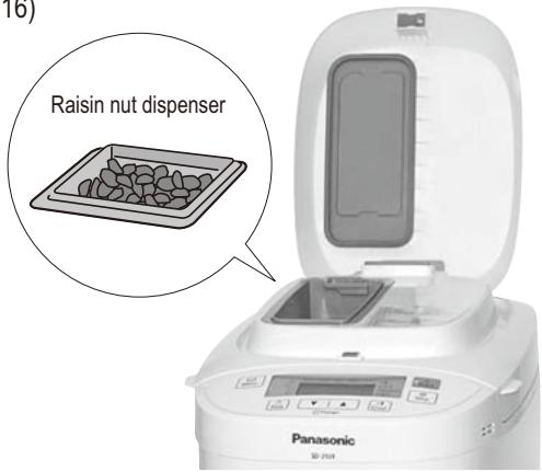Raisin nut dispenser Panasonic 30-104