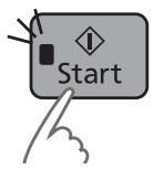 PANASONIC SD 2500 WXE - Start the machine - 1