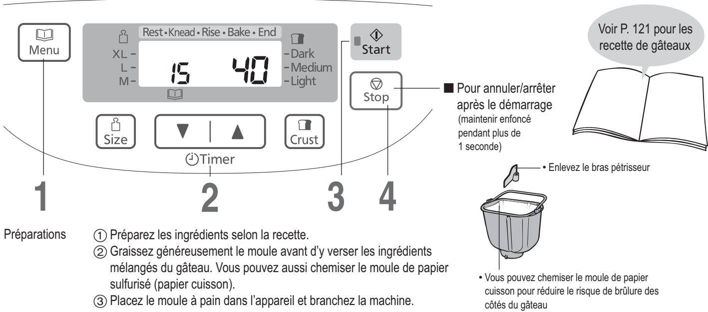 PANASONIC SD 2500 WXE - Cuisson de gâteaux - 1