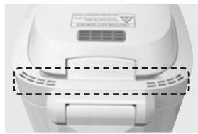 PANASONIC SD 2500 WXE - Couvercle - 2